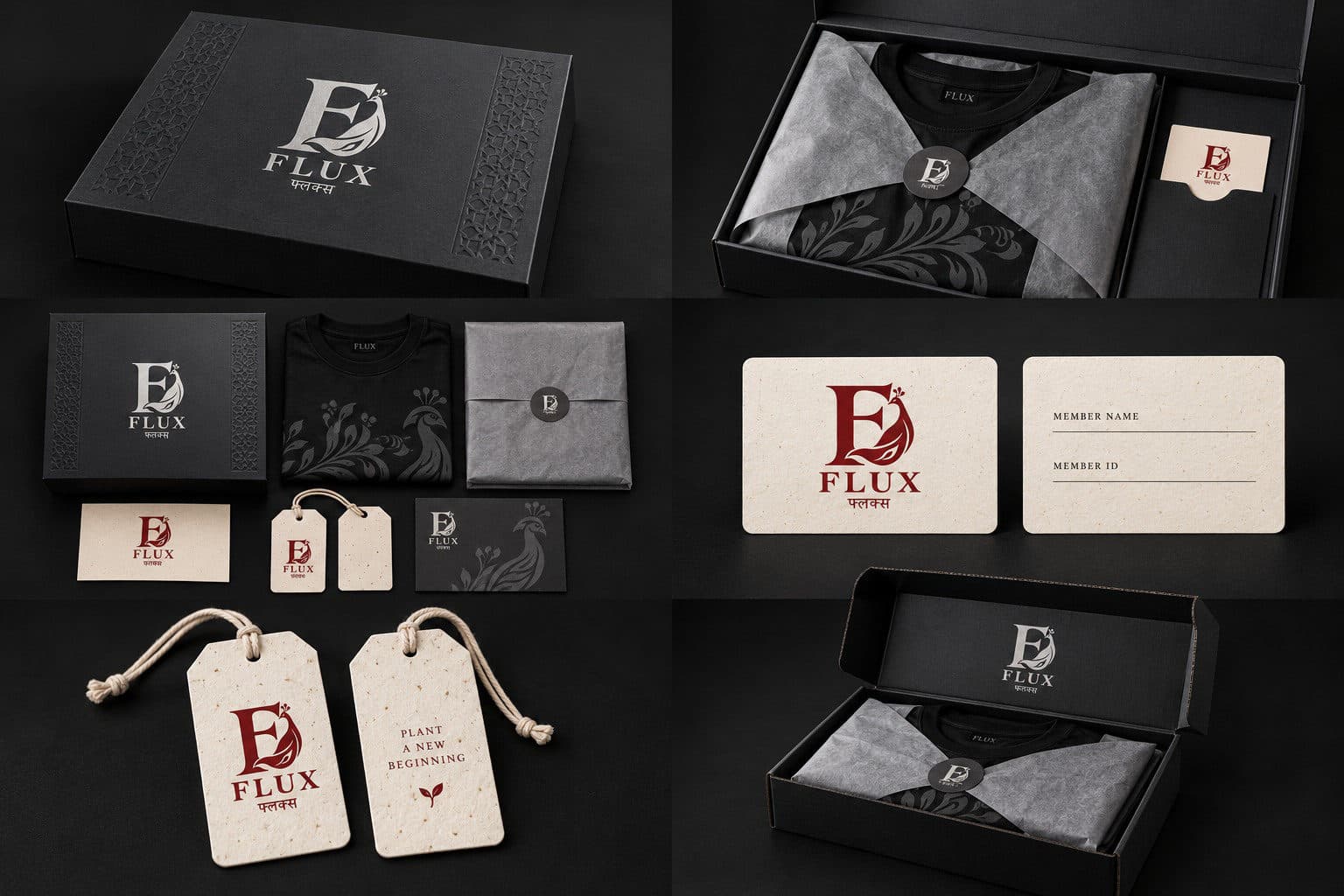 FLUX core mailer and collector box