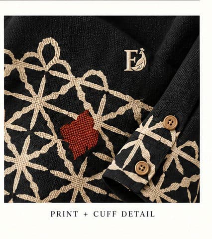 Noir Jaali / Full Sleeve (SH-10) view 2